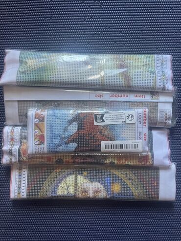 краф пакеты: Наборы алмазной мозаики (diamond painting) 5 шт. Случайные картинки