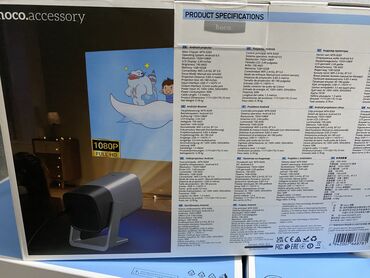 Проекторы: 🇰🇬 HOCO DT7 Android Version 🎥 — Акылдуу проектор! 📽️ 1080P Full HD — 4