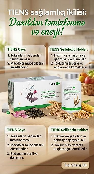 assa zayıflama cayı: TIENS sağlamlıq ikilisi – daxildən təmizlənmə və enerji! Təbii — 1