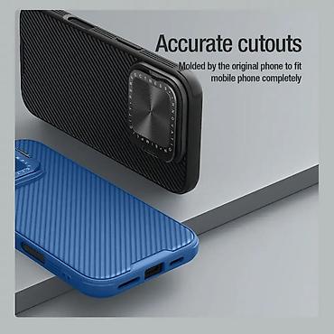 Maske i futrole za telefone: Maska Nillkin CamShield Prop Magnetic za iPhone 16 Pro Max 6.9 crna — 11