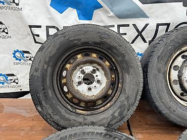 Колеса в сборе: Колеса в сборе 225 / 70 / R 15, Зима, Б/у, Комплект, Легкий коммерческий транспорт (C/LT), Железные, отверстий - 5 — 2