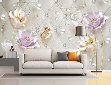 Ostali kućni dekor: NOVO 3D TAPETE CENA JE ZA JEDAN METAR KVADRATNI. Papirna 1400din jedan — 15