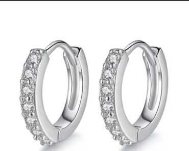 mokasine ženske ccc: Hoop earrings, Material: Silver