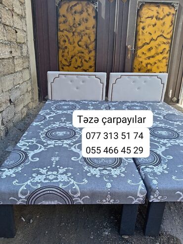 metal çardaq çarpayı: Təzə çarpayılar. 1 nəfərlik çarpayılar 60manat. 2 nəfərlik taxt