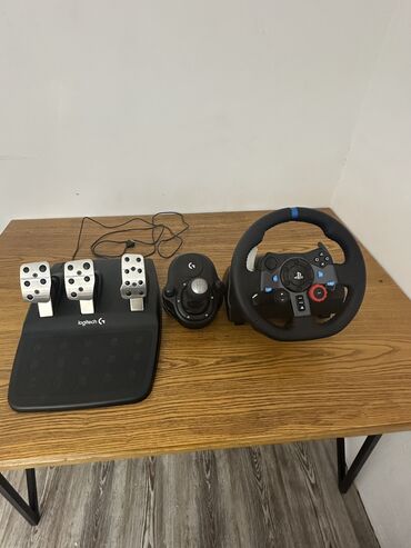 руль для компютера: Продам руль Logitech G29+КПП в идеальном состоянии, торг уместен