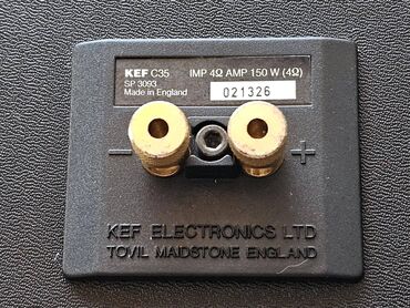 Zvučnici i stereo sistemi: KEF C35 pasivne bookshelf zvučne kutije (par) - 2-sistemski — 10