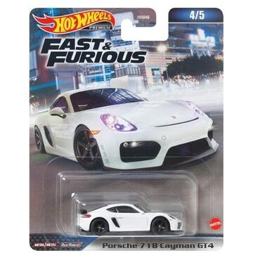 oyuncaq silahlar: Hot wheels Porsche 71B Cayman GT4