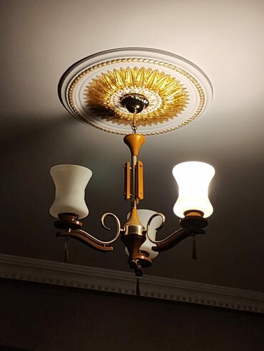 Digər ev dekoru: Çılçıraq, 3 lampa, Metal