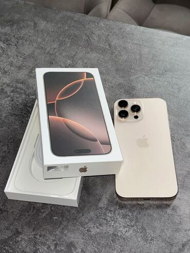 телефон fly li lon 3 7 v: IPhone 16 Pro Max, 256 GB, Desert Titanium, Zəmanət, Barmaq izi, Face ID