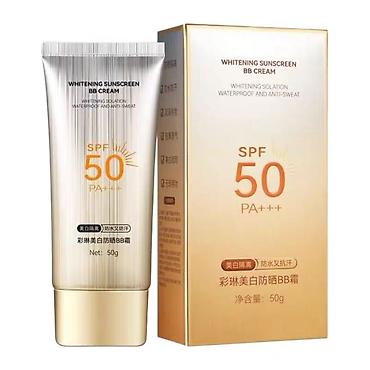 отбеливающие крем: BB-крем с солнцезащитой SPF 50 PA+++ - Назначение: тональное — 1