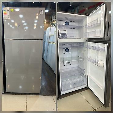 iki kameralı soyuducu: İki qapılı, üstdən donduruculu soyuducu - Rəng: metalik/gümüşü - — 1