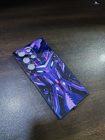 robot pilesos: Samsung Galaxy S 23 ultra üçün Kibersport üslubunda işıqlı telefon — 1