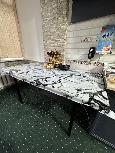 каракол мебель: ❗️ТОКМОК❗️
Продаю комплект стол(160*80)+4стула
Новый✅Без торга❌ — 1