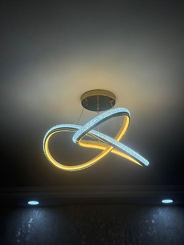 Led çilçıraqlar: Led Çılçıraq, 3 lampa, Metal — 1