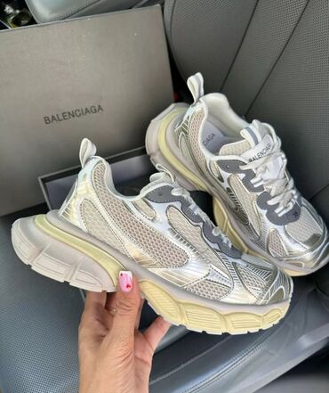 кроссовки найк аир форс: Кроссовки, 37.5, Balenciaga, Новый, цвет - Серый, Платная доставка