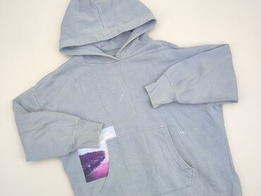 sweterek z koronką na plecach: Sweatshirt, 10 years, 134-140 cm, condition - Good