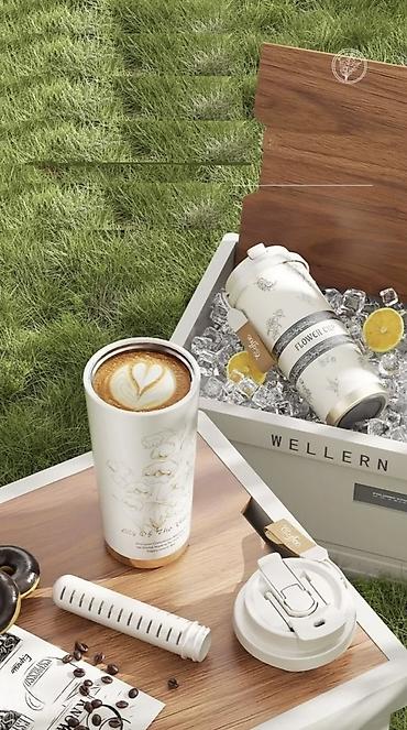 Подарки и сувениры: Набор “Зонтик и термос” Набор для комфортных прогулок и путешествий — 8