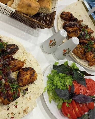 Оборудование для мойки: Bakixanov Qesebesi, Razin erazisinde yerlesen Durum Kabab Evine