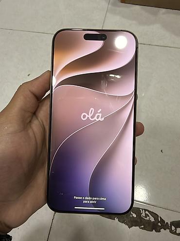 15 pro kabro: IPhone 16 Pro Max, 256 GB, Qızılı, Face ID — 1
