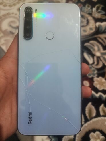 редми нот 9 телефон: Redmi, Redmi Note 8, Колдонулган, 64 ГБ, түсү - Көк, 2 SIM