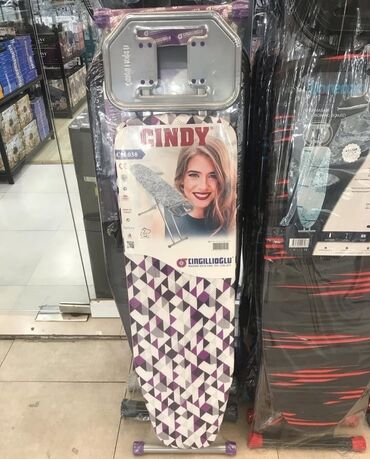 Məişət əlcəkləri: Ütüləmə lövhəsi "Çıngıllıoğlu Cindy CM 038" 115sm*33sm ❗️Bakıda ən