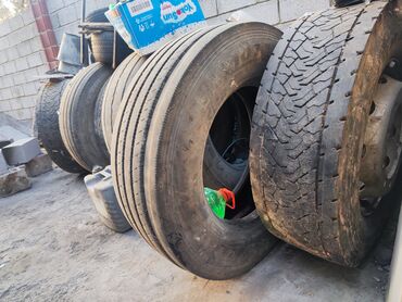 набор рожковых ключей: Дөңгөлөктөр монтажда 315 / R 22,5, Колдонулган, Комплект, Жүк ташуучу унаалар/Автобустар, Темир