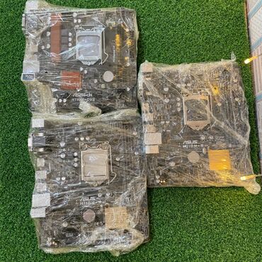 комплектующие: Энелик плата, Колдонулган, Asus, LGA1155, Micro-ATX, ПК үчүн