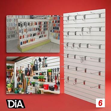 dia: Торговая пластиковая панель настенная для магазина Торговая панель — 5