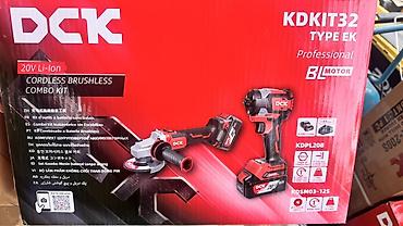 black decker: Набор профессионального бесщёточного аккумуляторного инструмента DCK — 1