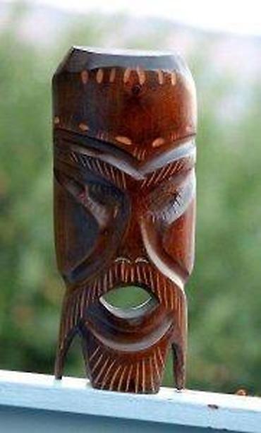 Ostali antikviteti: Maska AFRIČKA umetnost 30cm. Mid-Century. ORIGINAL. Afrička maska — 8