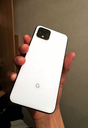 google pixel 4: Google Pixel 4, Б/у, 64 ГБ, цвет - Белый