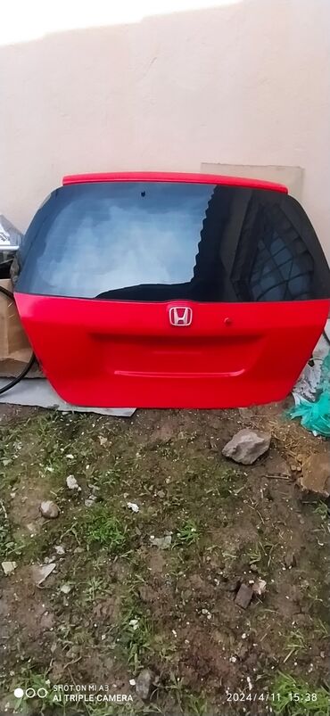 подкрылки фит: Капот Honda 2003 г., Б/у, цвет - Красный, Оригинал
