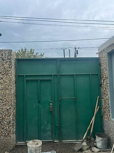 5 ton cən: Metal darvaza və piyada qapısı komplekti - Material: qalın — 2