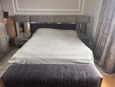 Yataq otağı dəstləri: 2 təknəfərlik çarpayı, Dolab, Komod, Termo, Azərbaycan, İşlənmiş