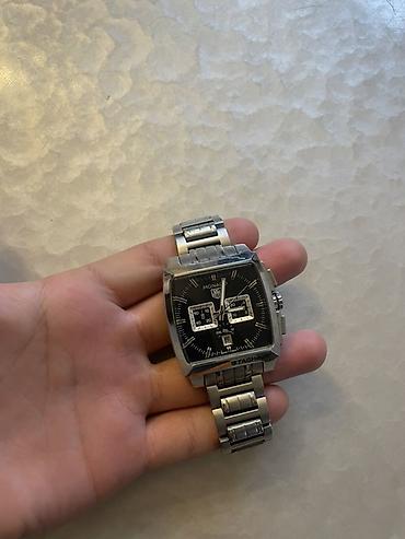 staınless steel saat: TAG Heuer Monaco LS (Linear System) Orginaldır cuzi endirim etmek — 1