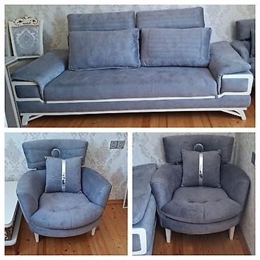 İşlənmiş, Divan, 2 kreslo, Açılmayan lalafo.az -da İşlənmiş, Divan, 2 kreslo, Açılmayan