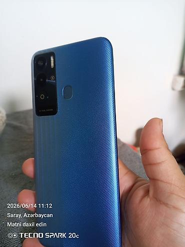 i̇nfinix zero 20: Tecno Spark 20C, 8 GB, rəng - Mavi, Barmaq izi — 1