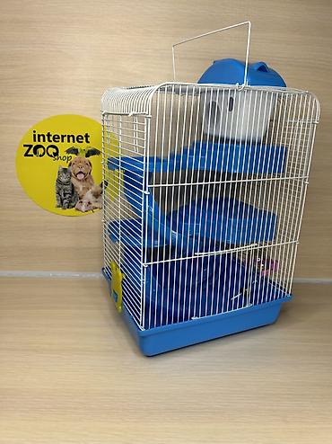 Зоотовары: Есть одноэтажные, двухэтажные, трехэтажные, с трубами и туннелями — 23