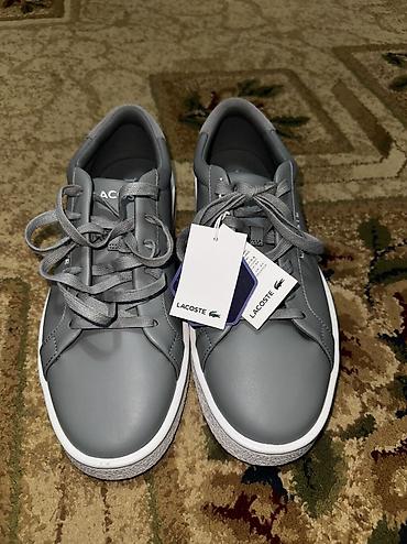 костюм медсестры: Мужские кроссовки, 44, Lacoste, Новый, цвет - Серый, Самовывоз — 5