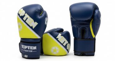 перчатки без пальцев: Боксерские перчатки TOP TEN Fighter - Назначение: тренировки и