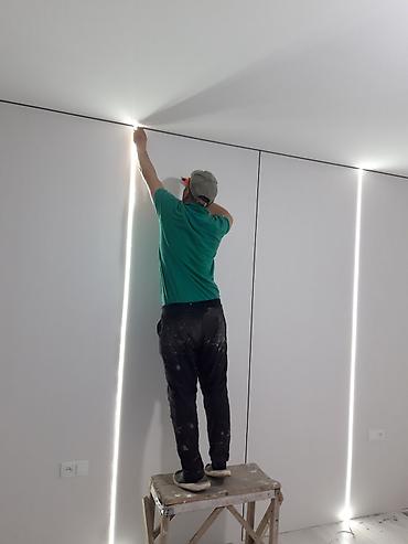 Отделочные работы: Установка: бамбуковый панель,,гибкий мрамор,, Декоративная — 12