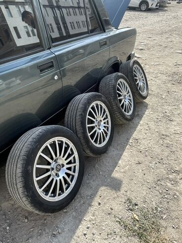 диски на машины: Колеса в сборе 195 / 55 / R 15, Лето, Комплект, Литые