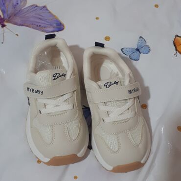 Krasofkalar və idman ayaqqabıları: Məhsul: Uşaq idman ayaqqabısı “MY BaBy” 22sm ölçüsü. - Rəng: süd-ağ — 8
