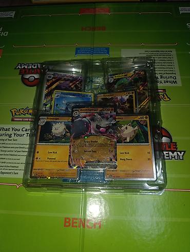 текен: Лот Pokémon TCG + Dobble и фигурка Miniso. Все товары в лоте являются — 5