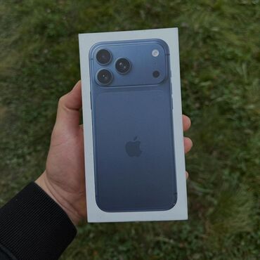дреаме пылесос: IPhone 17 Pro Max, Жаңы, 256 ГБ, Көк