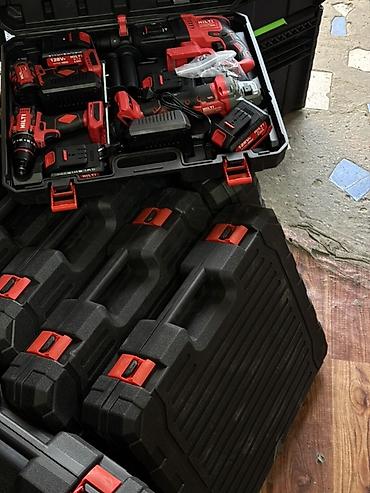 чемодан инструмент: HILTI 4в1 Набор аккумуляторного электроинструмента в чемодане Состав — 6