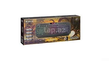 komputerlər satisi: Defender	Gelios GK-174DL Wired gaming keyboard, RU, rainbow backlight — 1