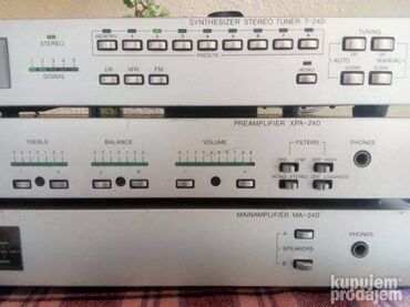 Pojačala i prijemnici: Blaupunkt snagaš, preamp i tjuner s početka '80ih, masivne, kvalitetne — 9