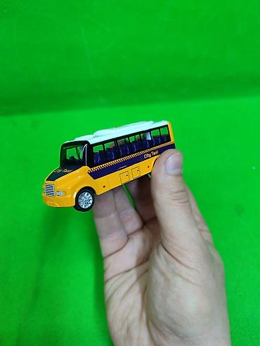 моделька: Автобус модельки металлические в комплекте игрушки🚌 Комплектация — 5