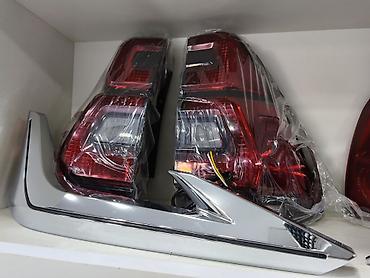 led guzgu: Toyota Land Cruiser Prado (J150) üçün arxa işıq blokları və xrom arxa — 1